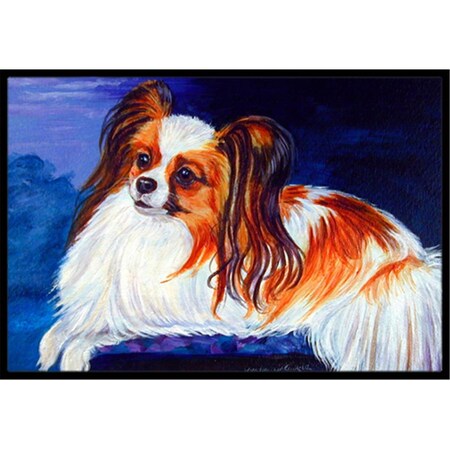 Carolines Treasures 24 x 36 in. Papillon Indoor Or Outdoor Mat 7127JMAT
